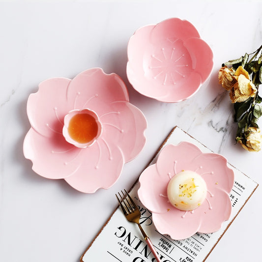 Kawaii Cherry Blossom Tableware