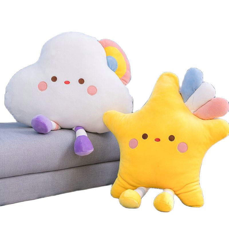 Kawaii Rainbow Cloud & Star Plushies