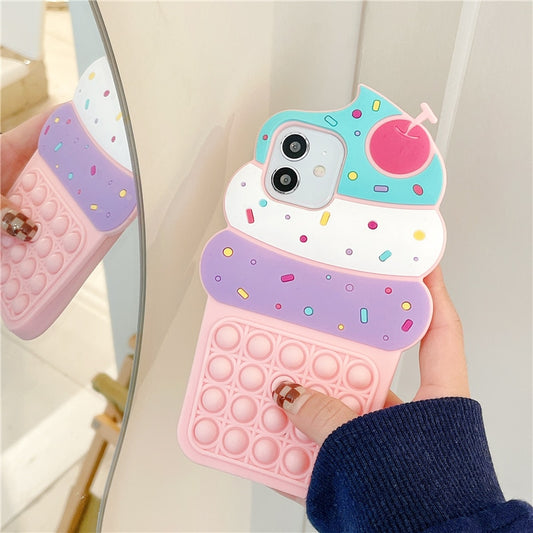 Kawaii Ice Cream iPhone Case