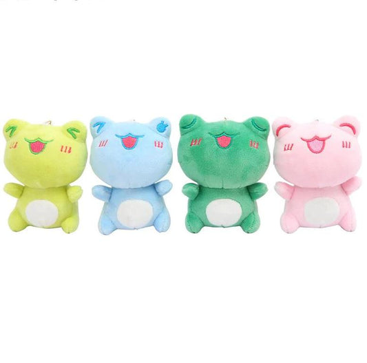 Kawaii Frog Plushie Pendants
