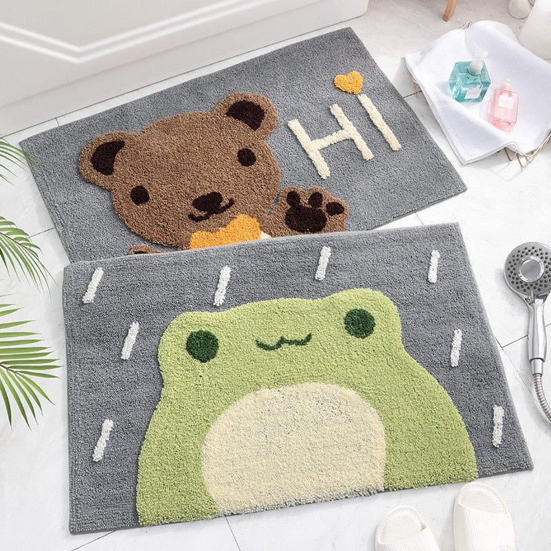 Kawaii Absorbent Bathroom Doormats