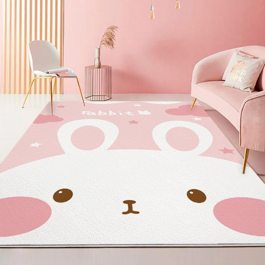 Kawaii Bunny Floor Rug