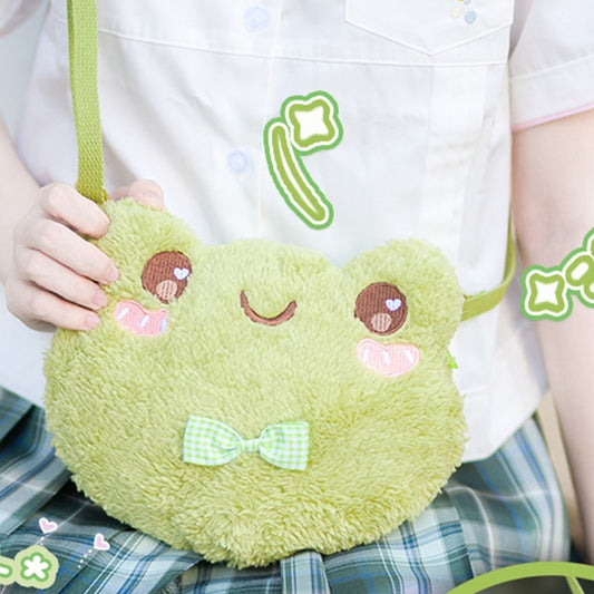 Kawaii Cute Frog Crossbody Bag
