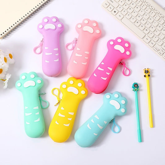 Kawaii Cat Paw Pencil Cases