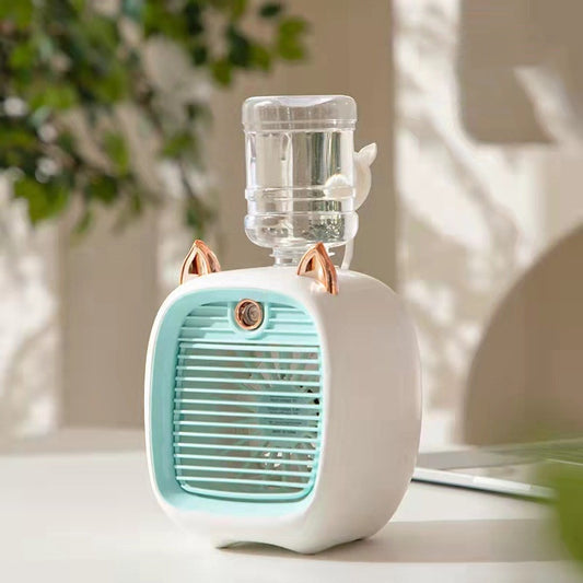 Kawaii Blue Mini Cat Air Conditioner