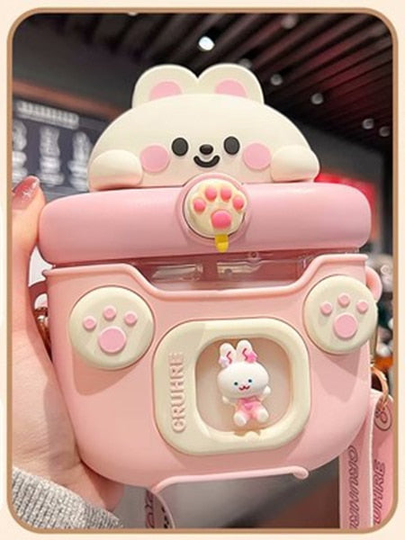 Kawaii Bunny Water Bottle