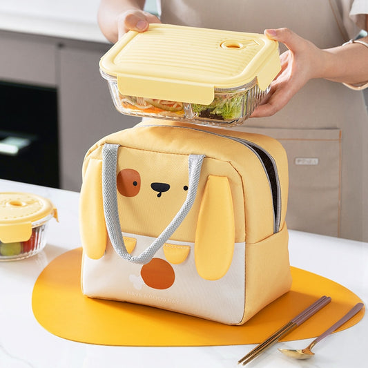Kawaii Puppy Lunch Box Bag
