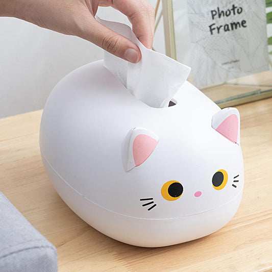 Kawaii Neko Cat Tissue Box
