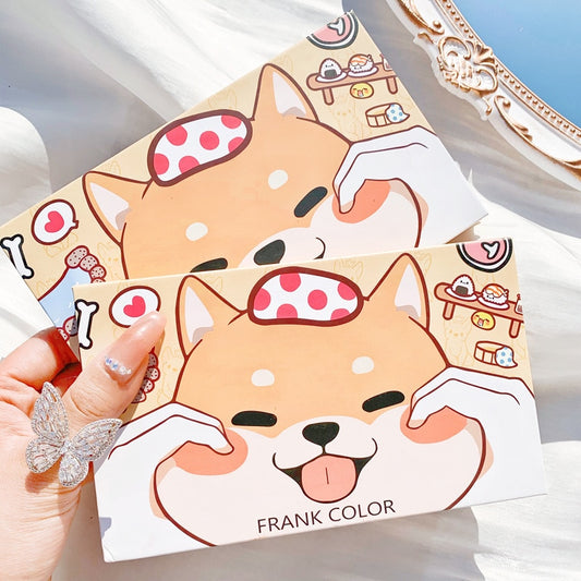 Kawaii Makeup Shiba Inu Eyeshadow Palettes