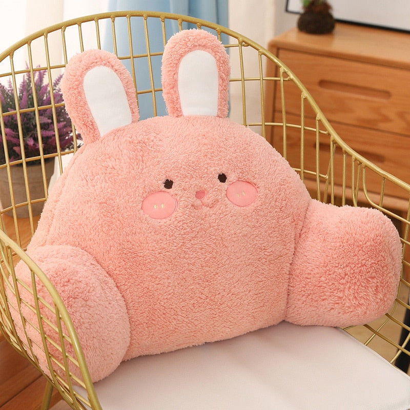 Kawaii Pink Bunny Cushion