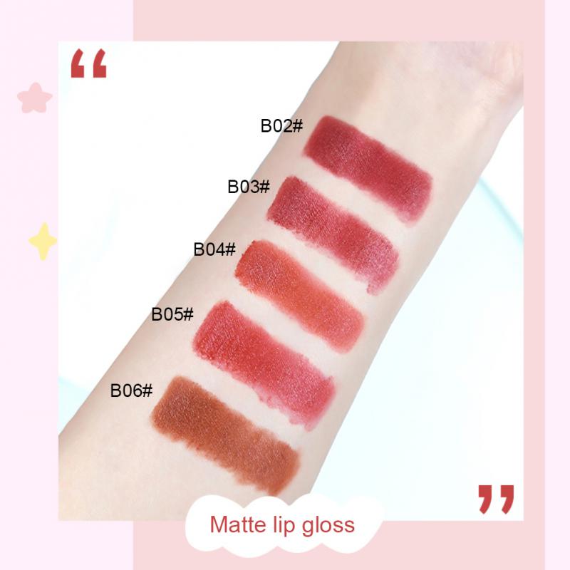 Kawaii Makeup Bunny Matte Lip Gloss Swatch