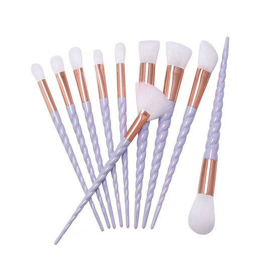 Kawaii Unicorn Makeup Brushes