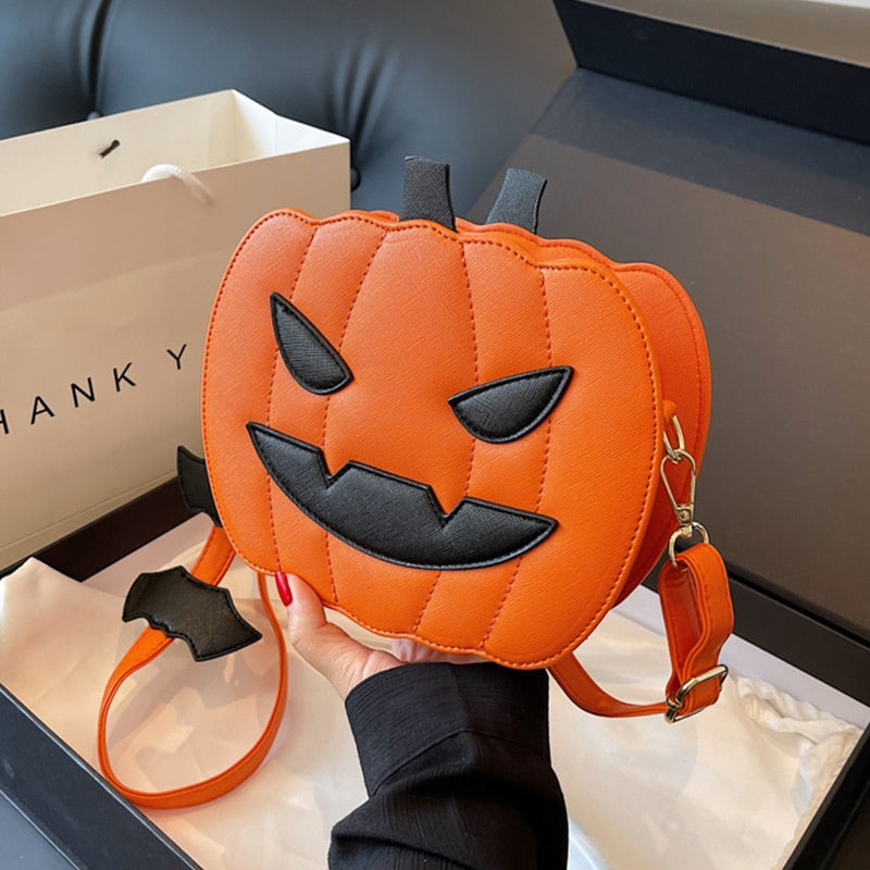 Kawaii Spooky Pumpkin Purse