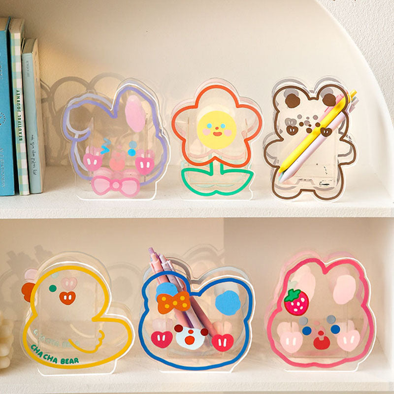 Kawaii Acrylic Pen Holders
