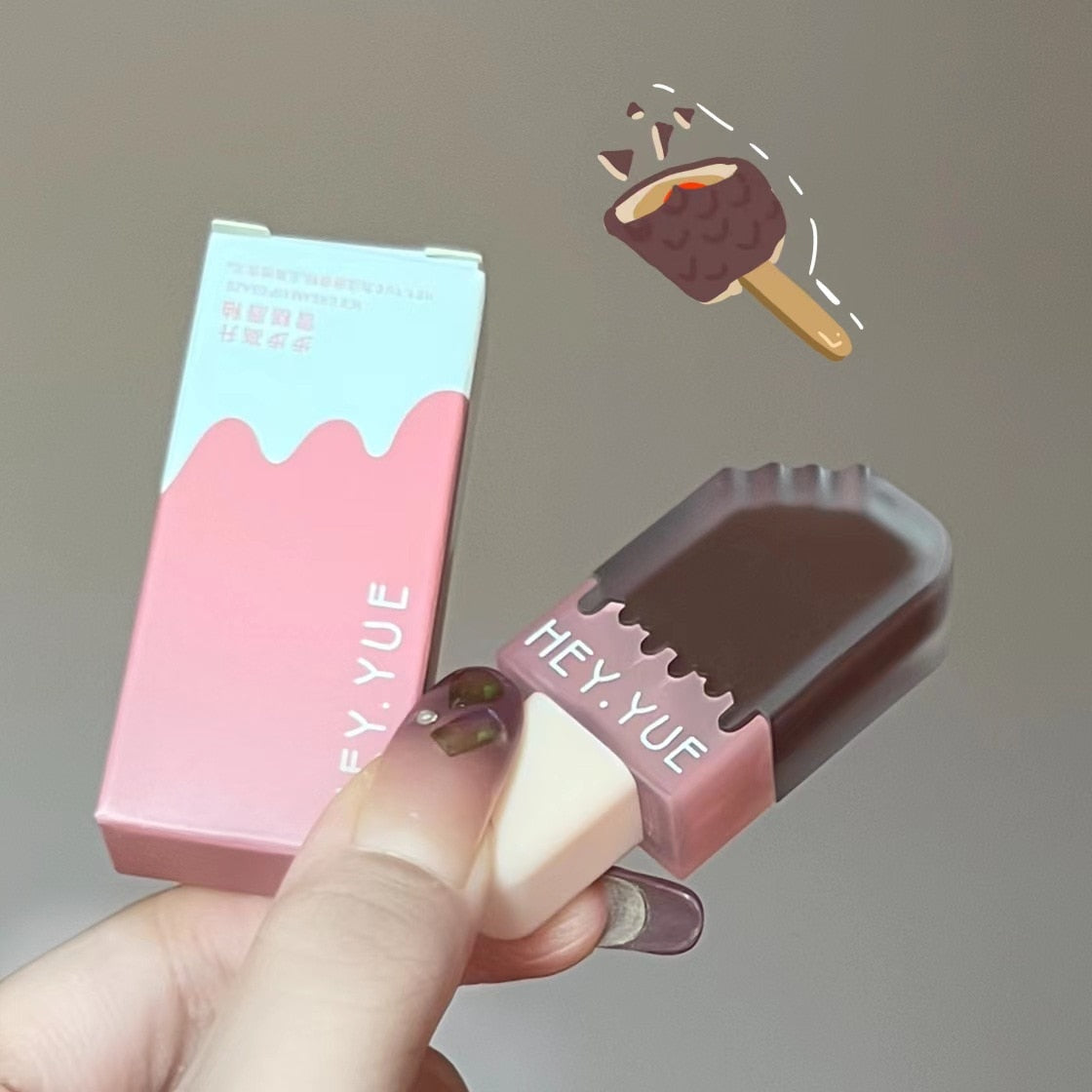 Kawaii Ice Cream Shaped Matte Lip Stick