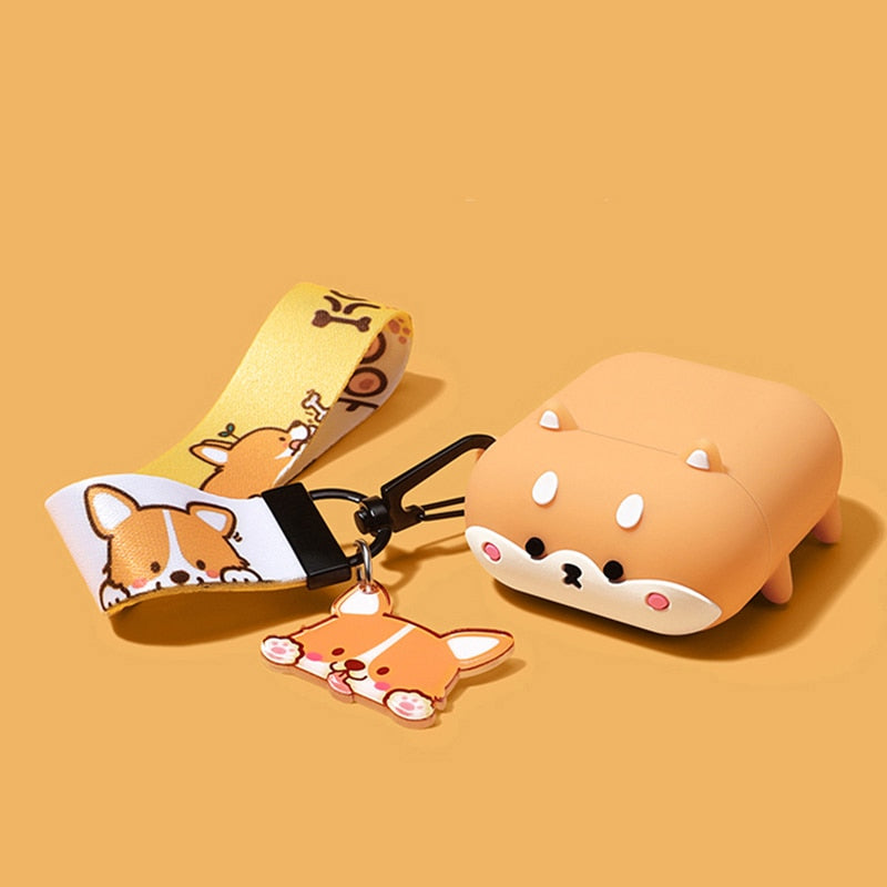 Kawaii Shiba Inu Airpods Case