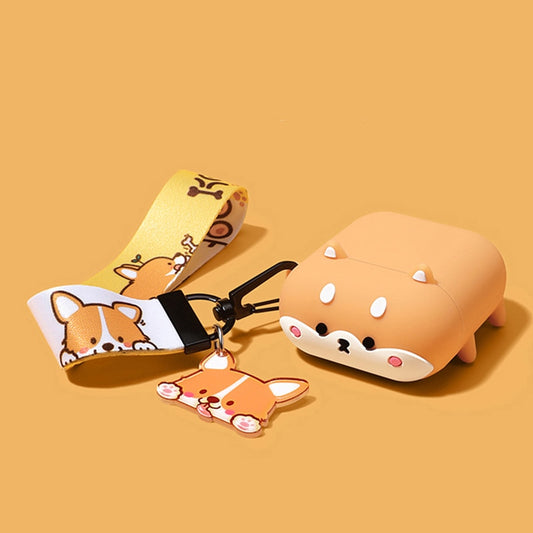 Kawaii Shiba Inu Airpods Case