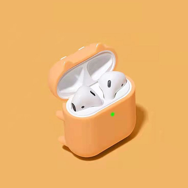 Kawaii Full Body Shiba Inu Airpods Case Open