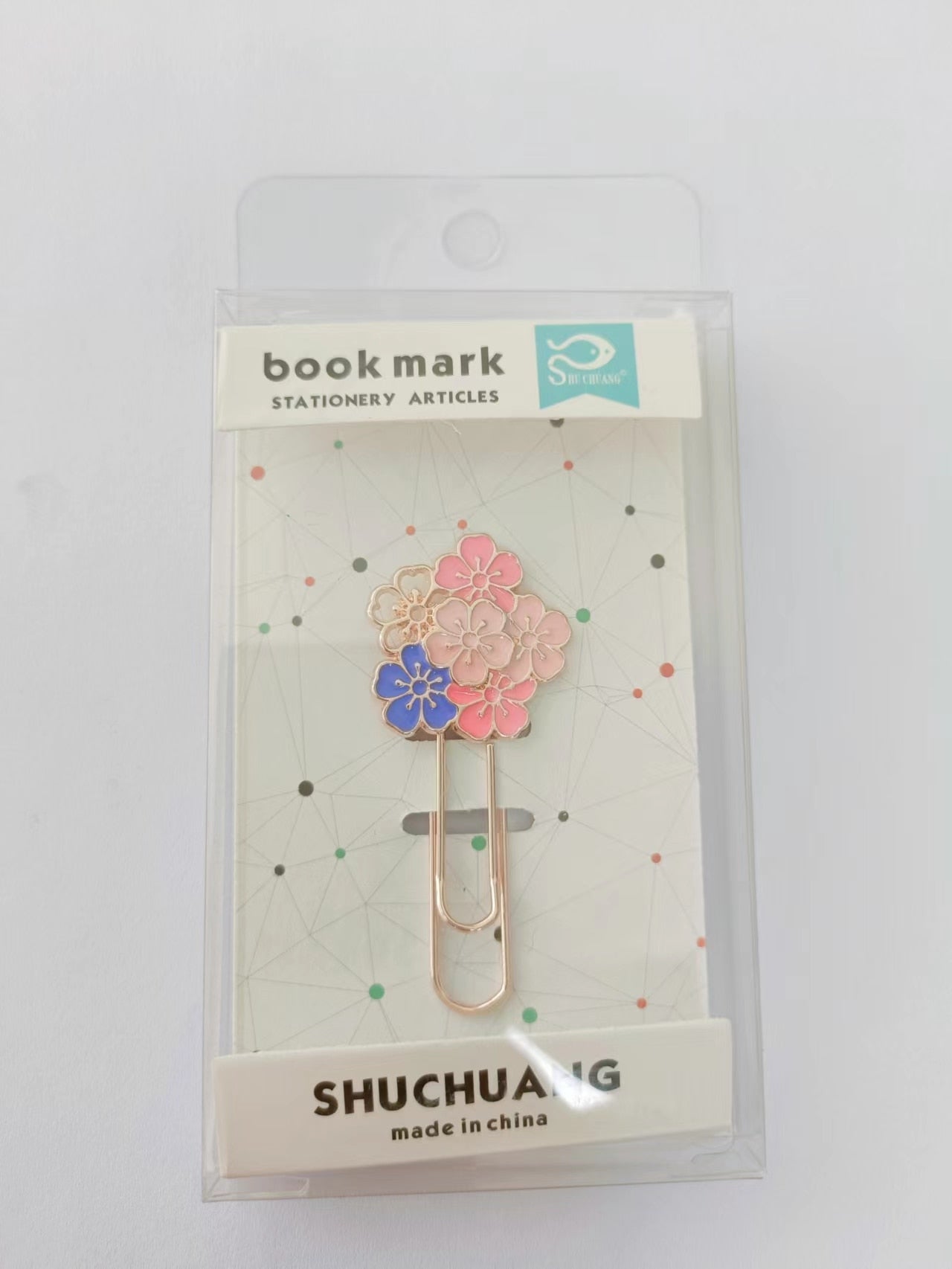 Kawaii Cherry Blossom Paper Clip