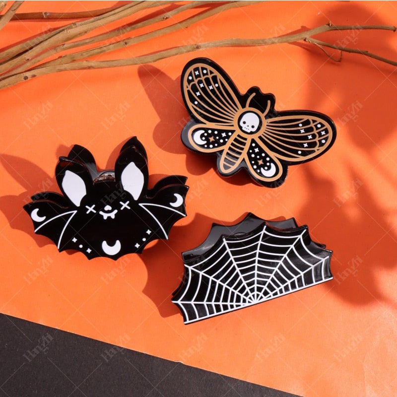 Kawaii Halloween Hair Clips