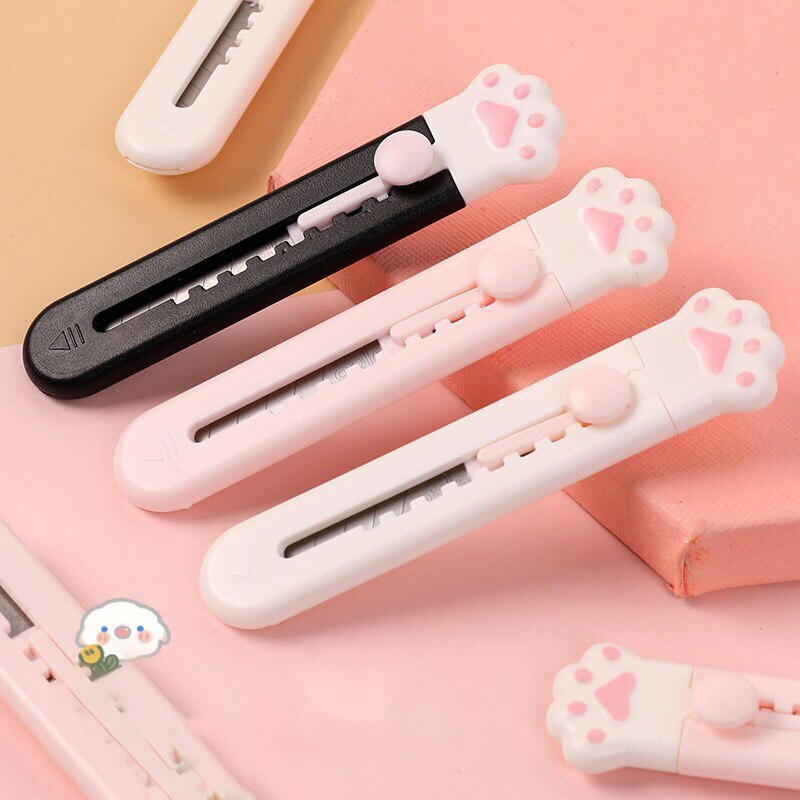 Kawaii Cat Paw Box Cutters