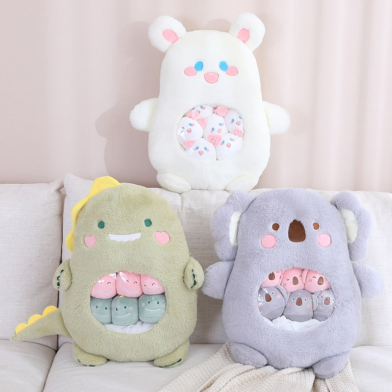 Kawaii Plush Animal Pillows