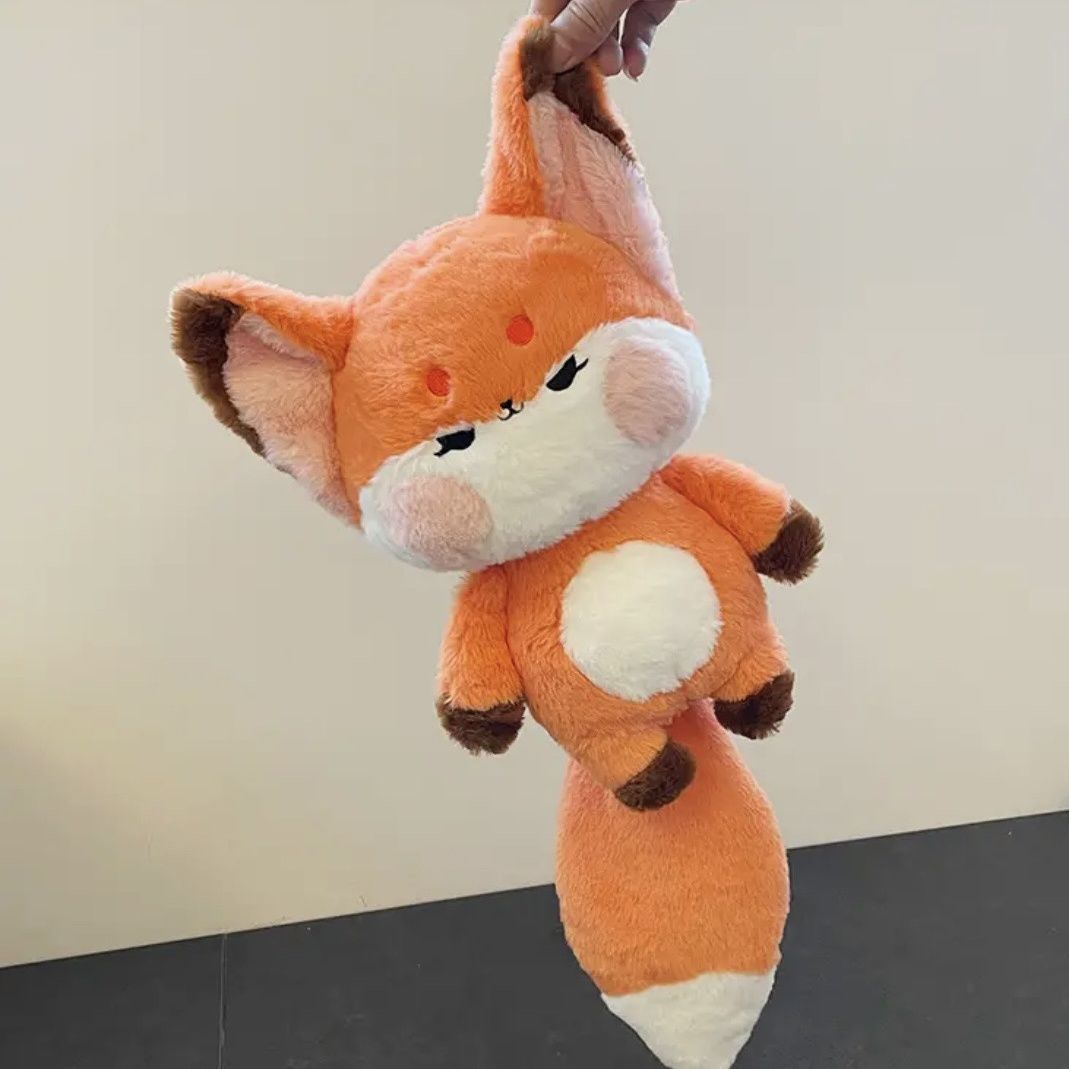 Kawaii Anime Fox Plush Kawaii Sleek Fox Plushie – Kawaiies