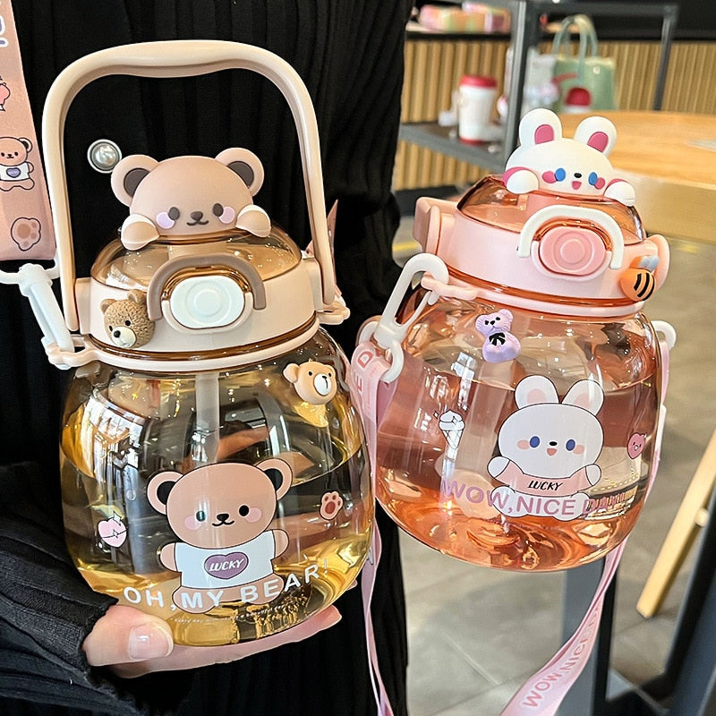 Kawaii Animal Water Bottles