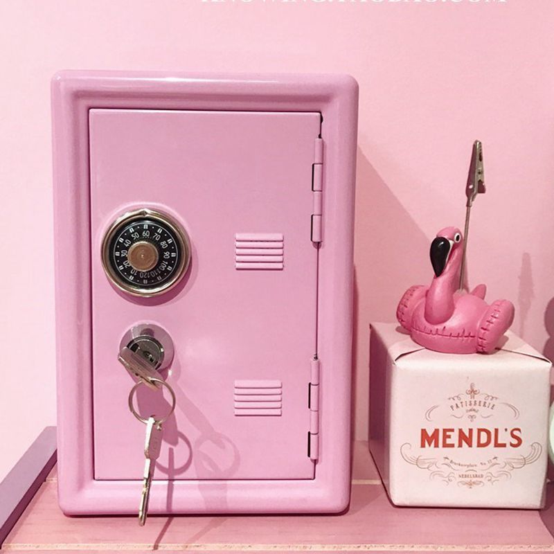 Kawaii Small Pink Safe