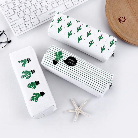 Cute Cactus Pencil Cases