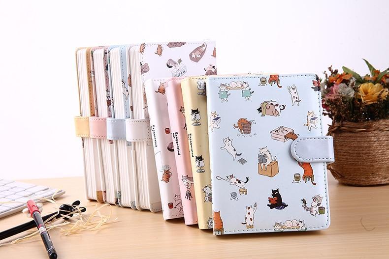 Kawaii Cute Cat Journals
