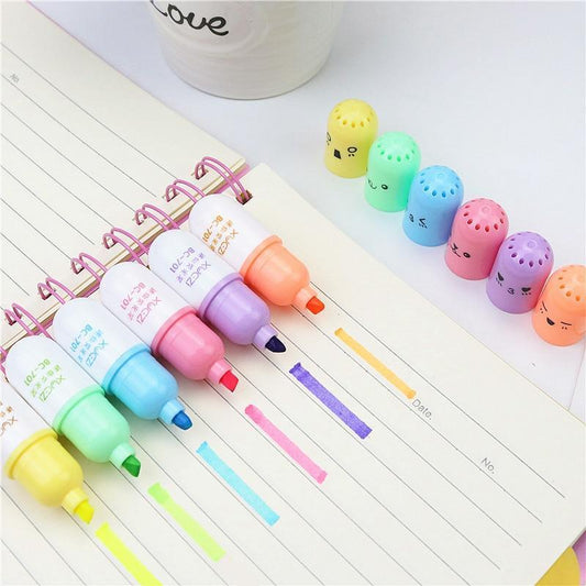 Kawaii Capsule Highlighters