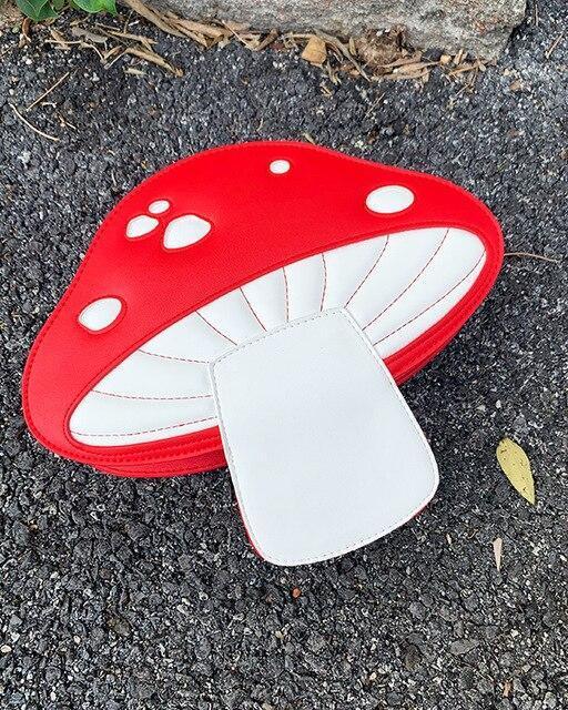 Kawaii Mushroom Purse