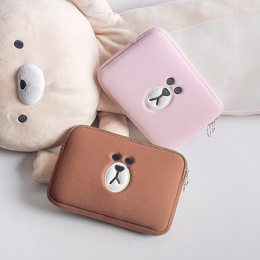 Kawaii Bear Protective Sleeves For Tablets