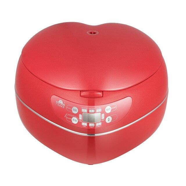Kawaii Red Heart Shaped Rice Cooker