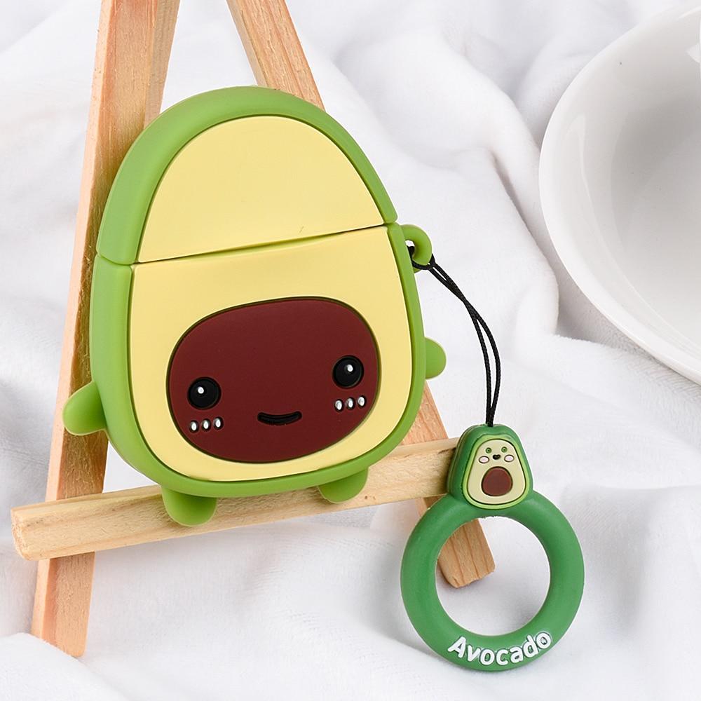 Kawaii Avocado Case For Apple AirPods
