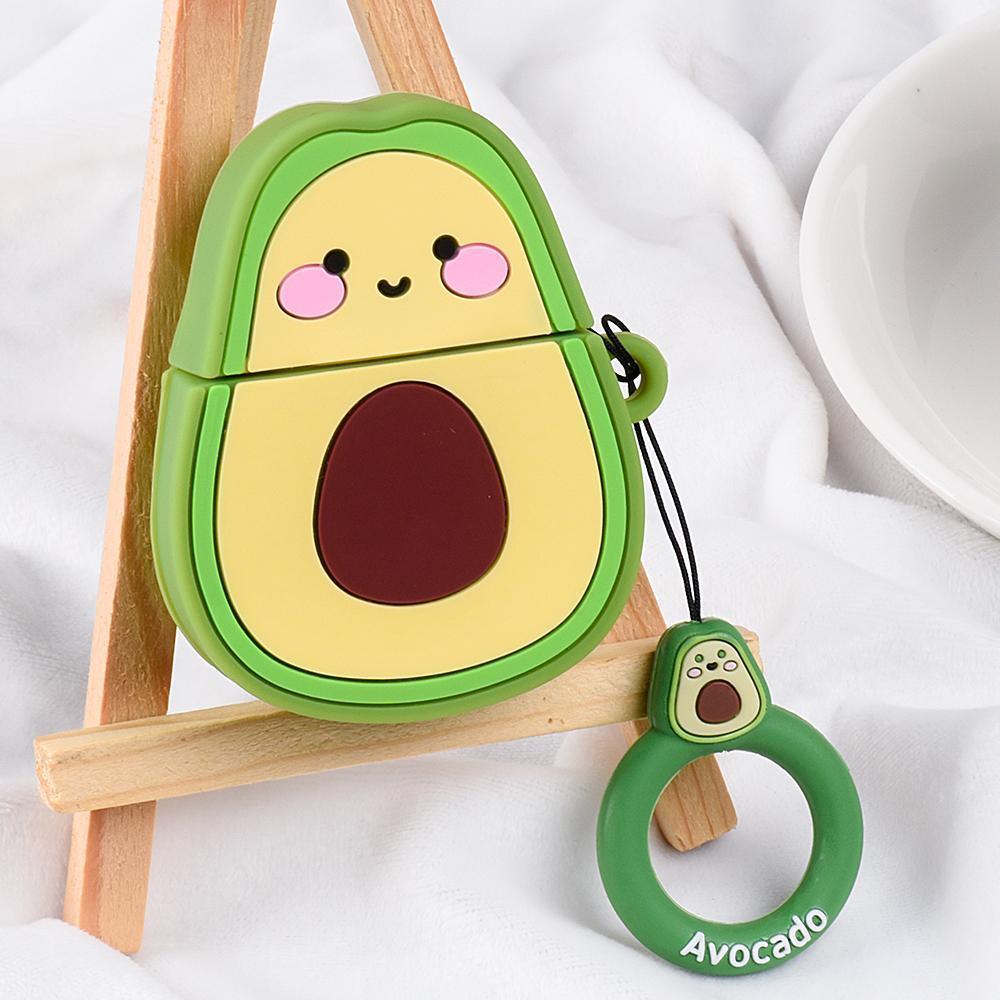 Kawaii Avocado Case For Apple AirPods