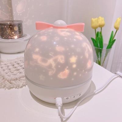 Kawaii Rotating Projector LED Night Light Charging