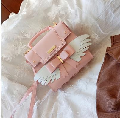 Kawaii Lolita Angel Wings Purse in Pink