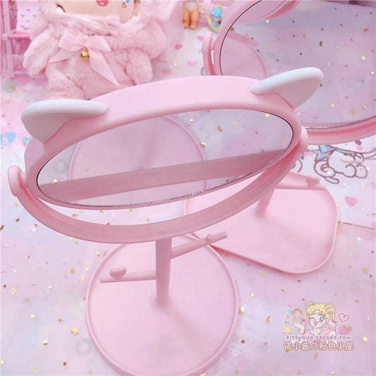Kawaii Cat Vanity Mirrors