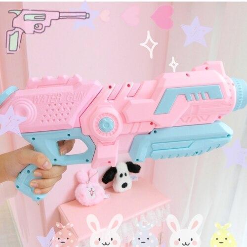 Kawaii Pink and Pastel Blue Water Gun