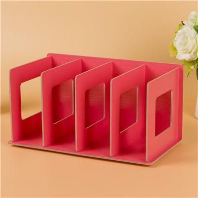 Red Desktop Book Organizer