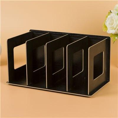 Black Desktop Book Organizer