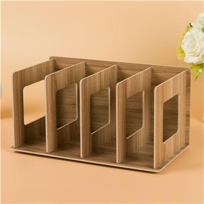 Brown Desktop Book Organizer