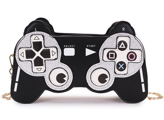 Kawaii Black Gamer Girl Fashion Shoulder Bag