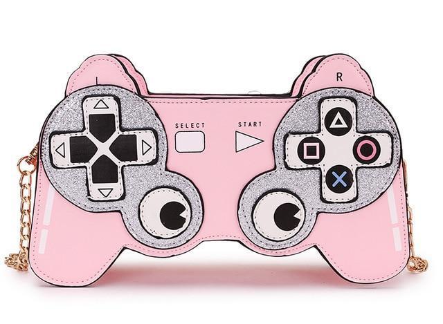 Kawaii Pink Gamer Girl Fashion Shoulder Bag