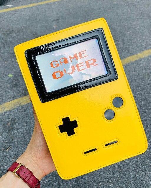 Kawaii Yellow "Game Over" Shoulder Bag