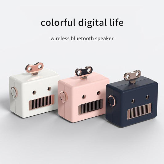 Kawaii Robot Head Bluetooth Speakers