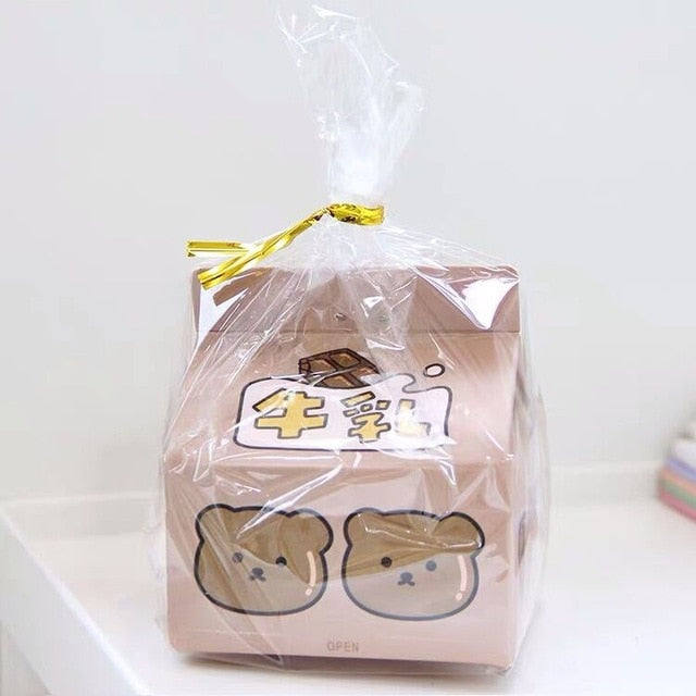 Kawaii Brown Chocolate Milk Bear Memo Pad