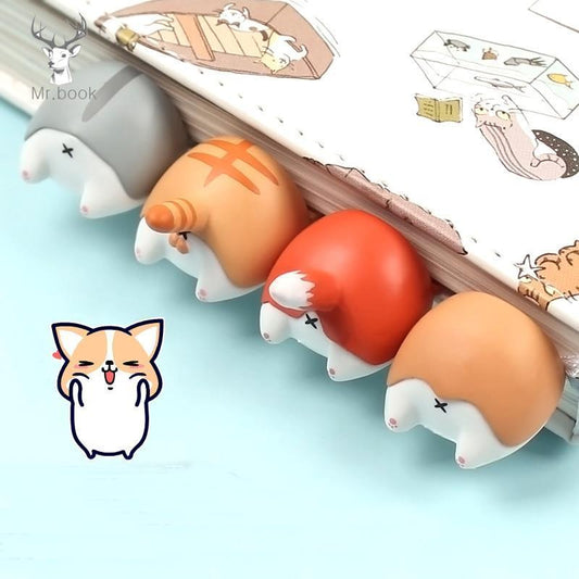 Kawaii Animal Booty Bookmarks